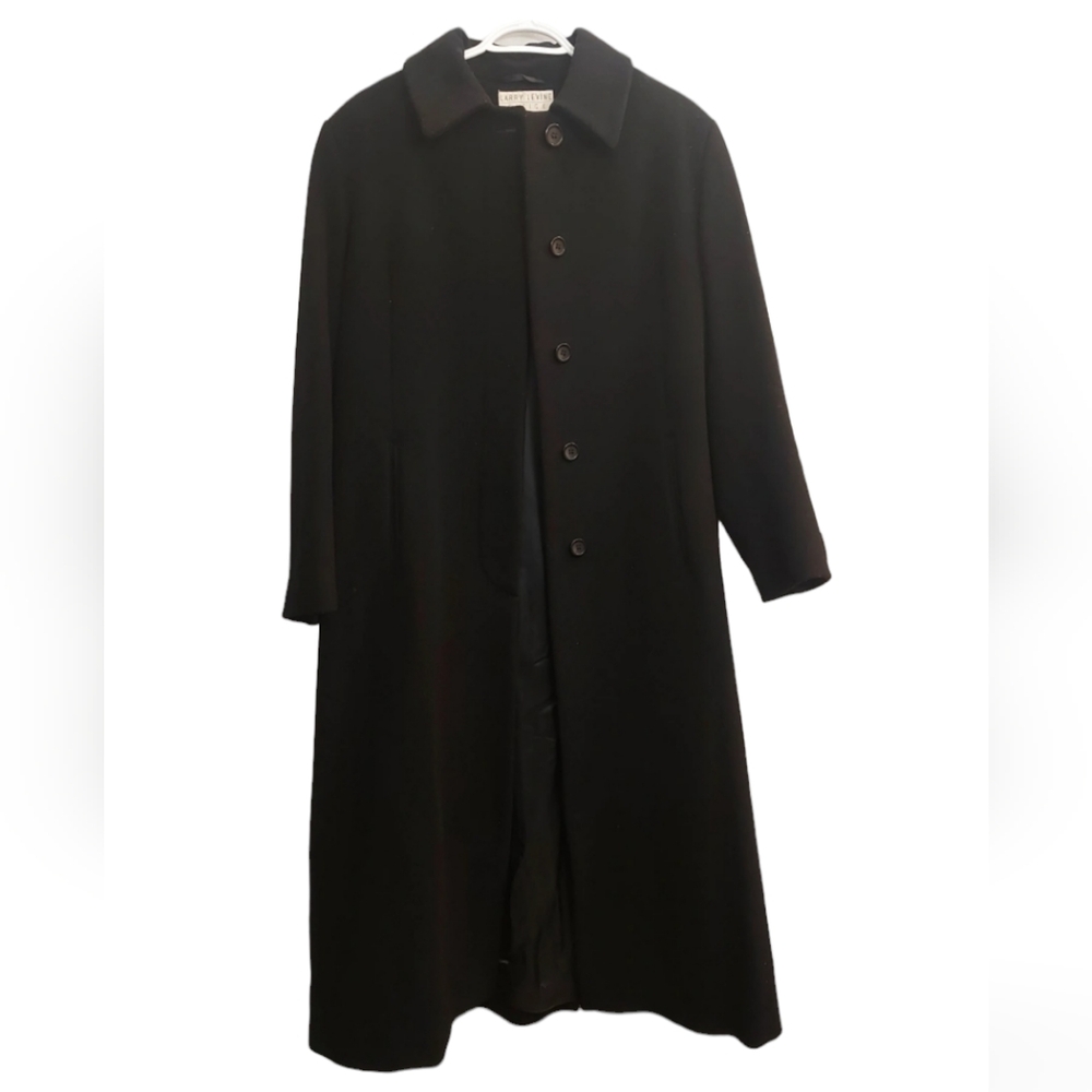 Larry Levine Wool Cashmere Coat